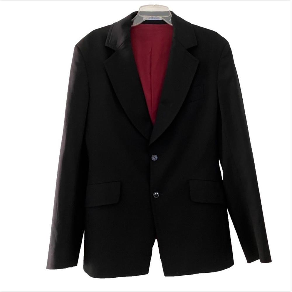 Vivienne Westwood Wool Two-Button Blazer Black EU 52 US 42 L